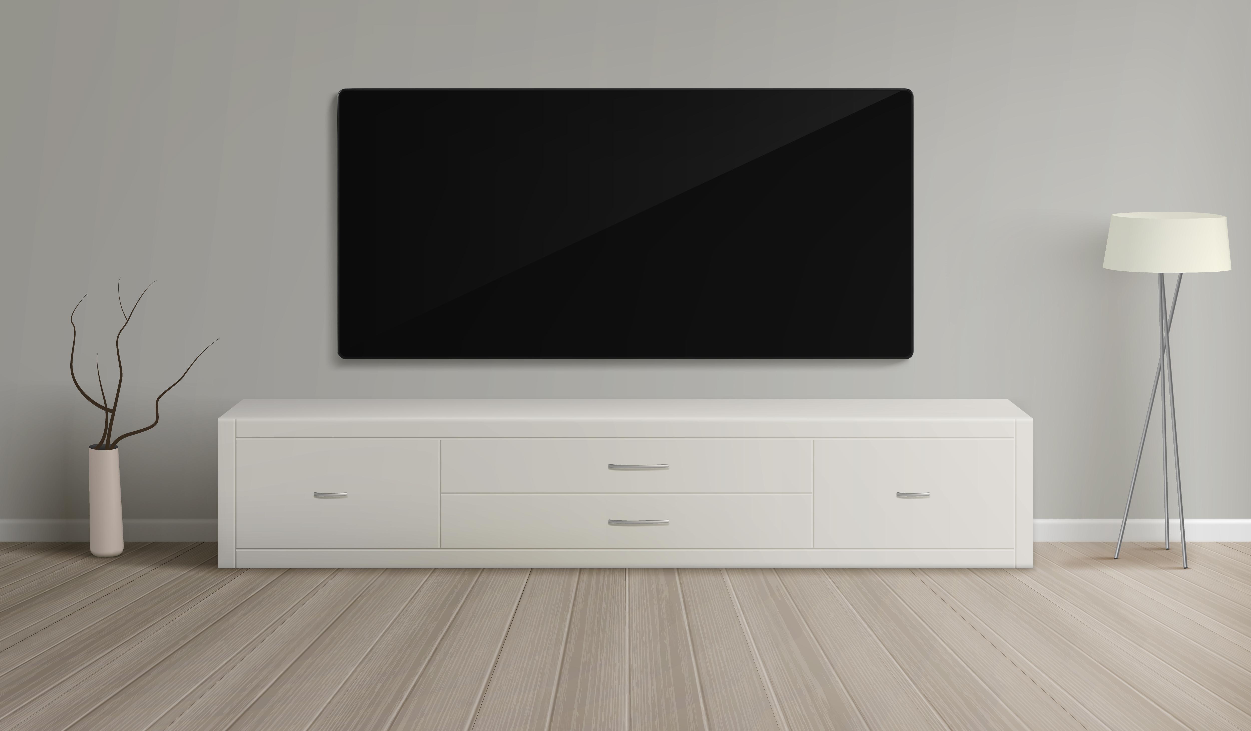 Minimal television console