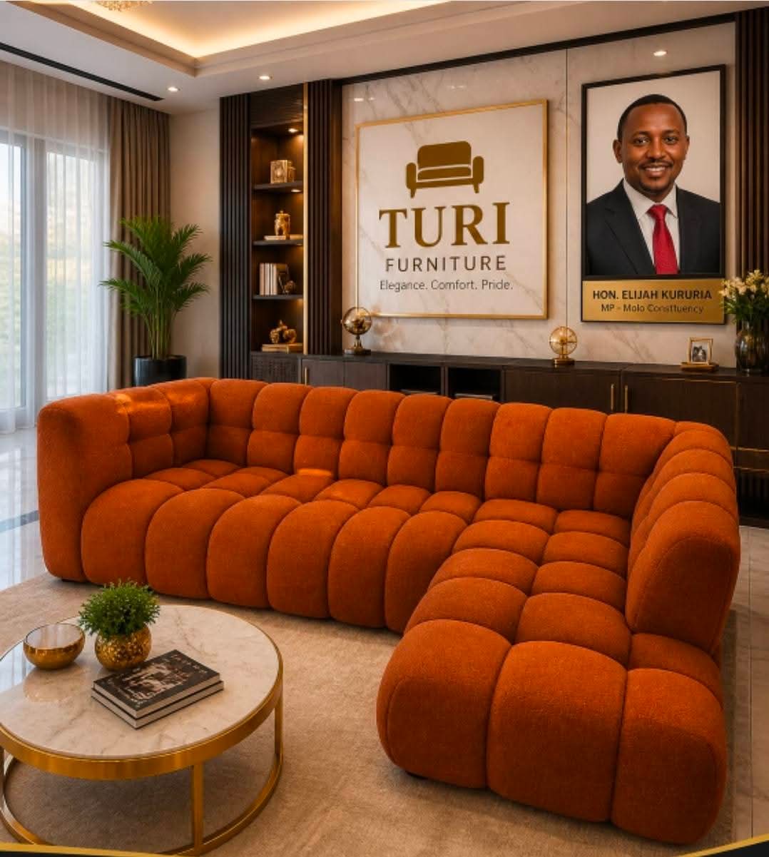 Terracotta Cloud Modular Sectional product image 2