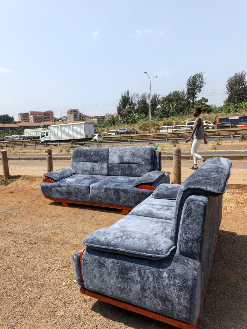 Executive Timber-Trim Recliner Suite product image 2