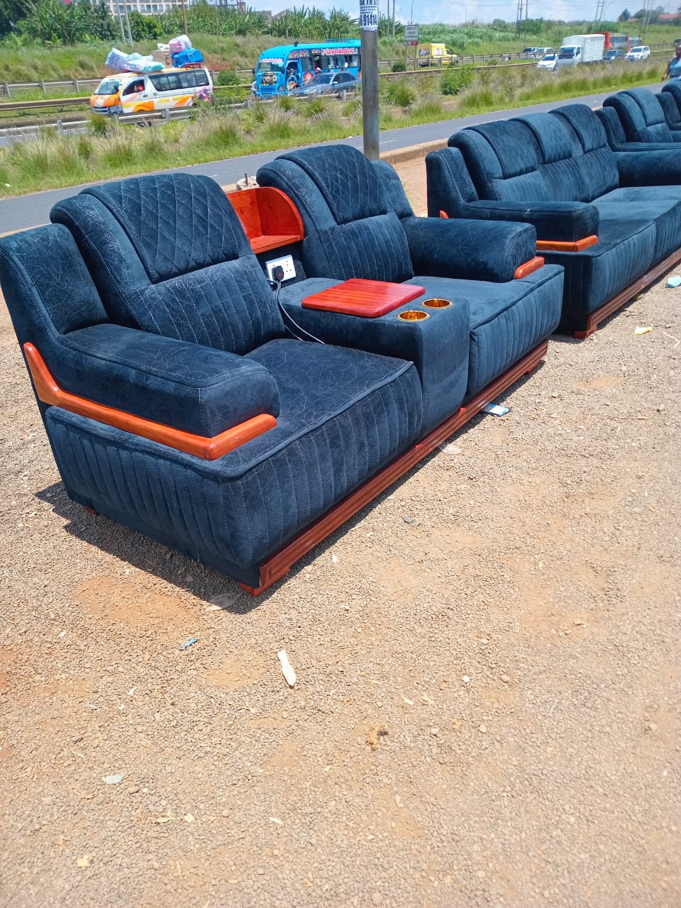 Executive Timber-Trim Recliner Suite